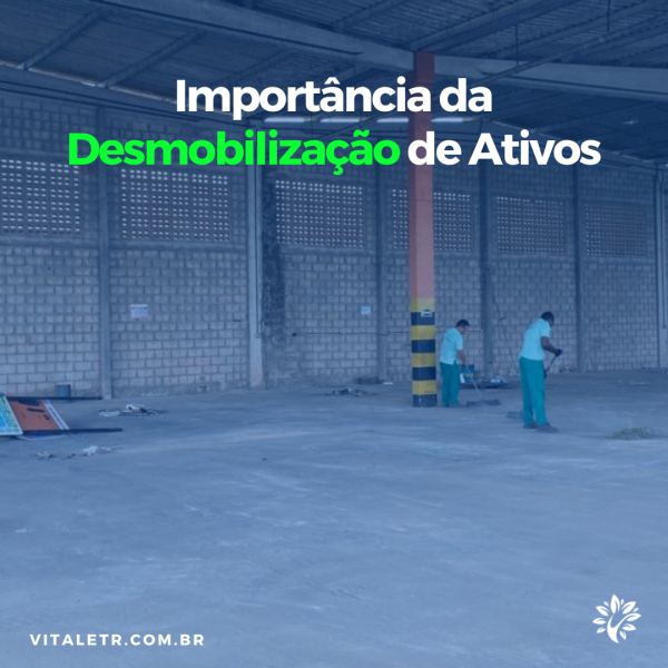 Importância da desmobilização de ativos